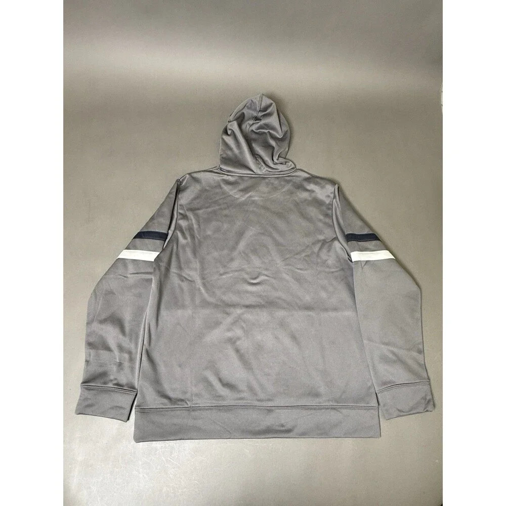 NFL Team Apparel • Chicago Bears Hoodie Pullover Charcoal Gray Men’s Size L NWT